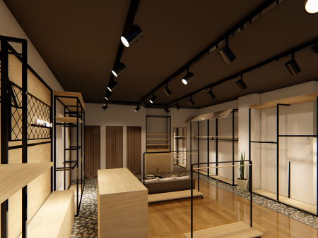 服装展柜生产厂 服装店展示柜厂家 订制服装展柜