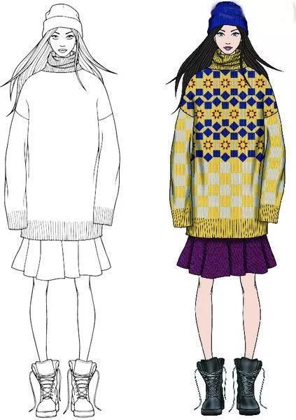 服装设计入门 掌握手绘线稿、上色与配饰的创意之旅